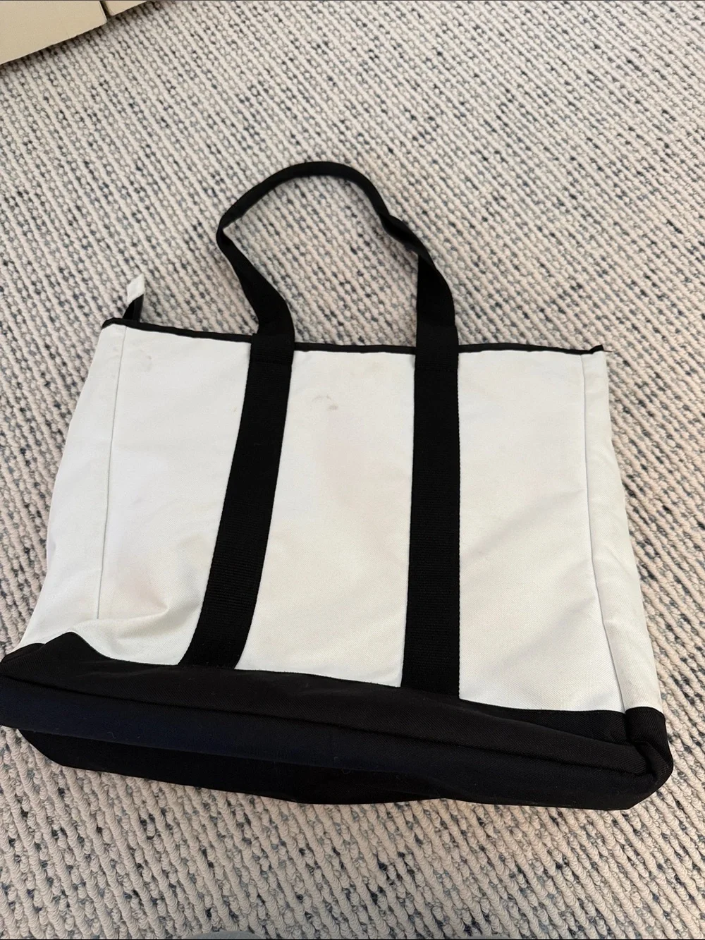 US Open x Wilson White and Black Canvas tennis bag - Picture 4 of 4